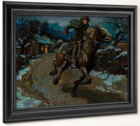 Paul Revere And The Minute Men Book Cover 1950 By Norman Mills Price Fine Art Print