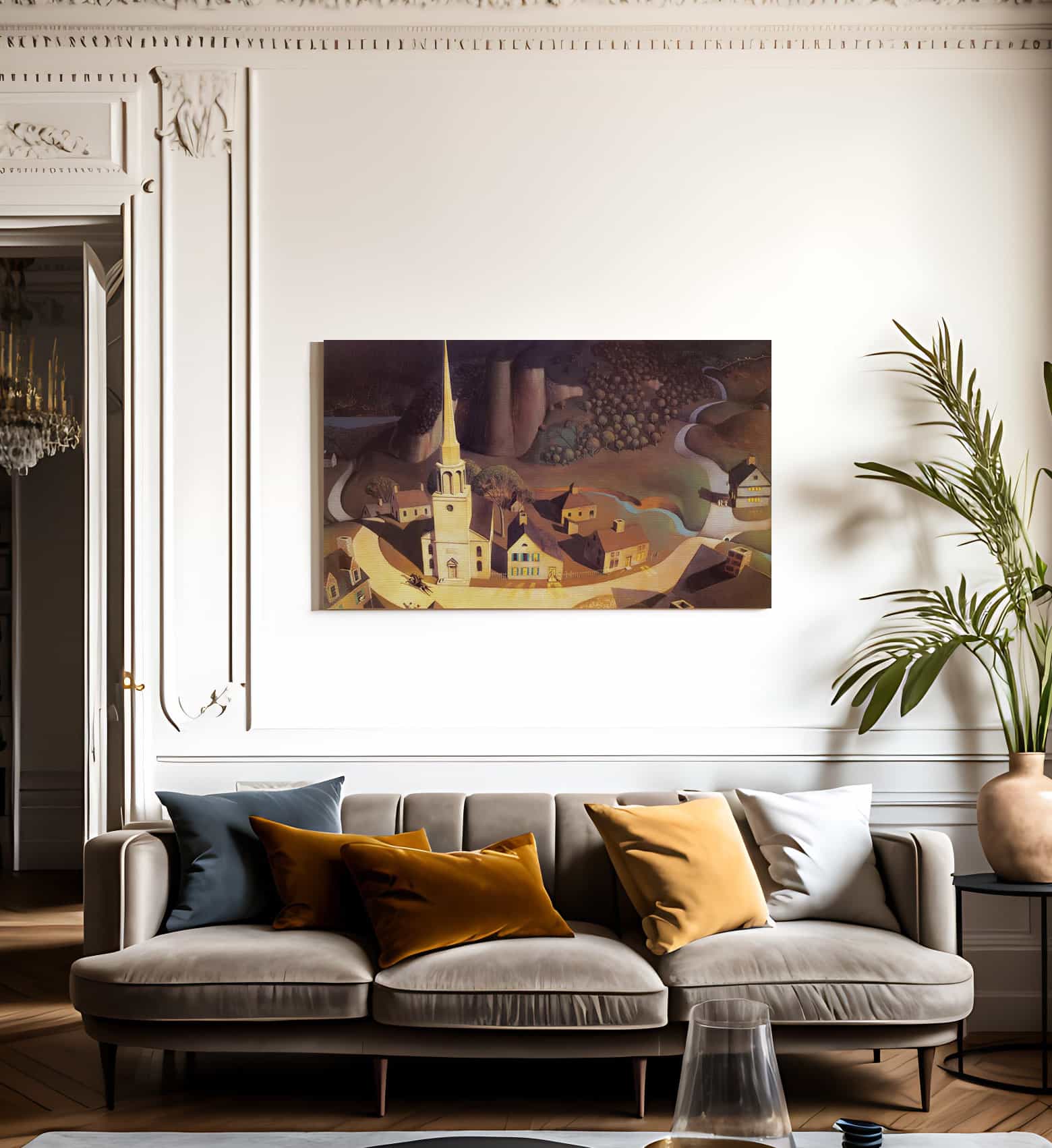 Paul Revere By Grant Wood Fine Art Print