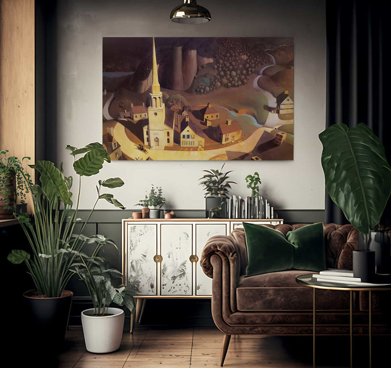 Paul Revere By Grant Wood Fine Art Print