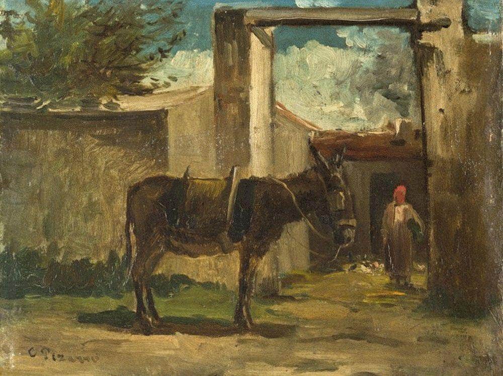 Paysage A Montmorency By Camille Pissarro Fine Art Print