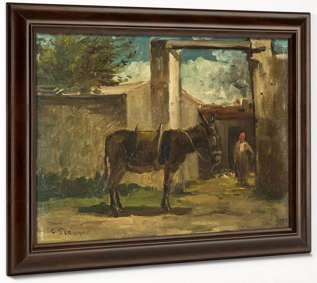 Paysage A Montmorency By Camille Pissarro Fine Art Print