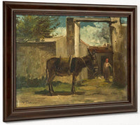 Paysage A Montmorency By Camille Pissarro Fine Art Print