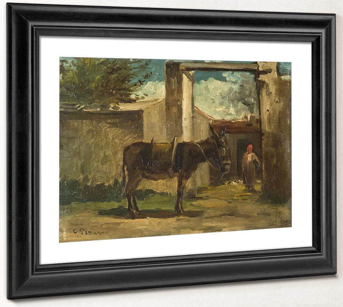 Paysage A Montmorency By Camille Pissarro Fine Art Print