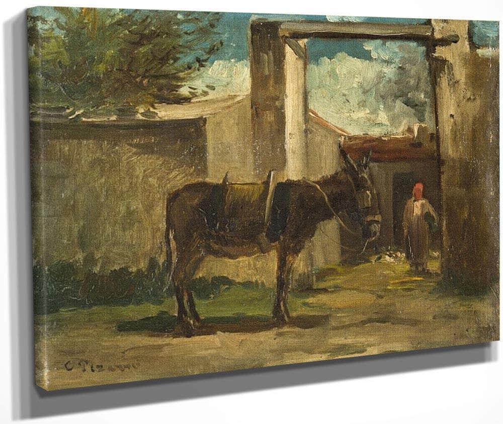 Paysage A Montmorency By Camille Pissarro Fine Art Print