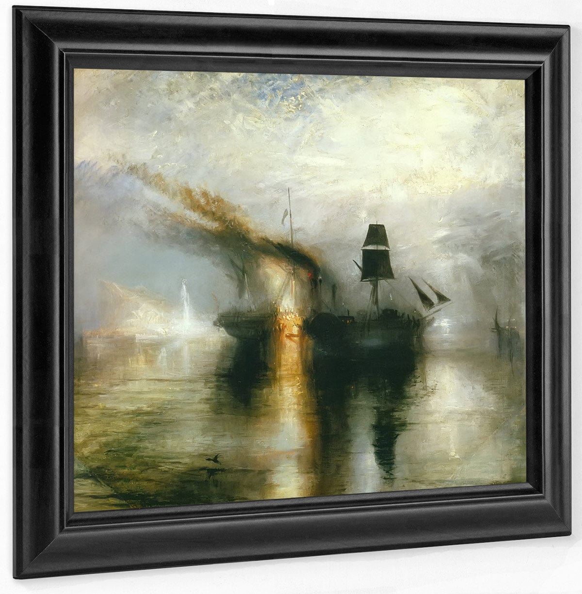 Peace   Burial At Sea By Jwm Turner Fine Art Print