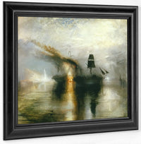 Peace   Burial At Sea By Jwm Turner Fine Art Print