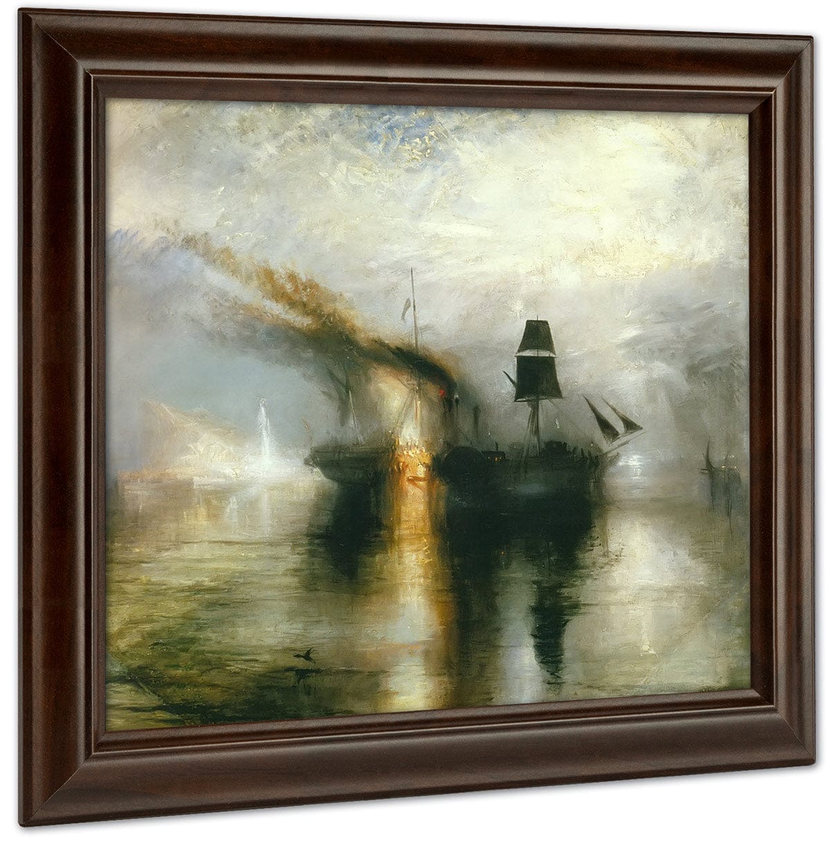 Peace   Burial At Sea By Jwm Turner Fine Art Print
