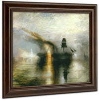 Peace   Burial At Sea By Jwm Turner Fine Art Print