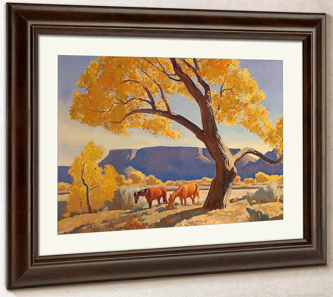 Peace In October By Maynard Dixon Fine Art Print