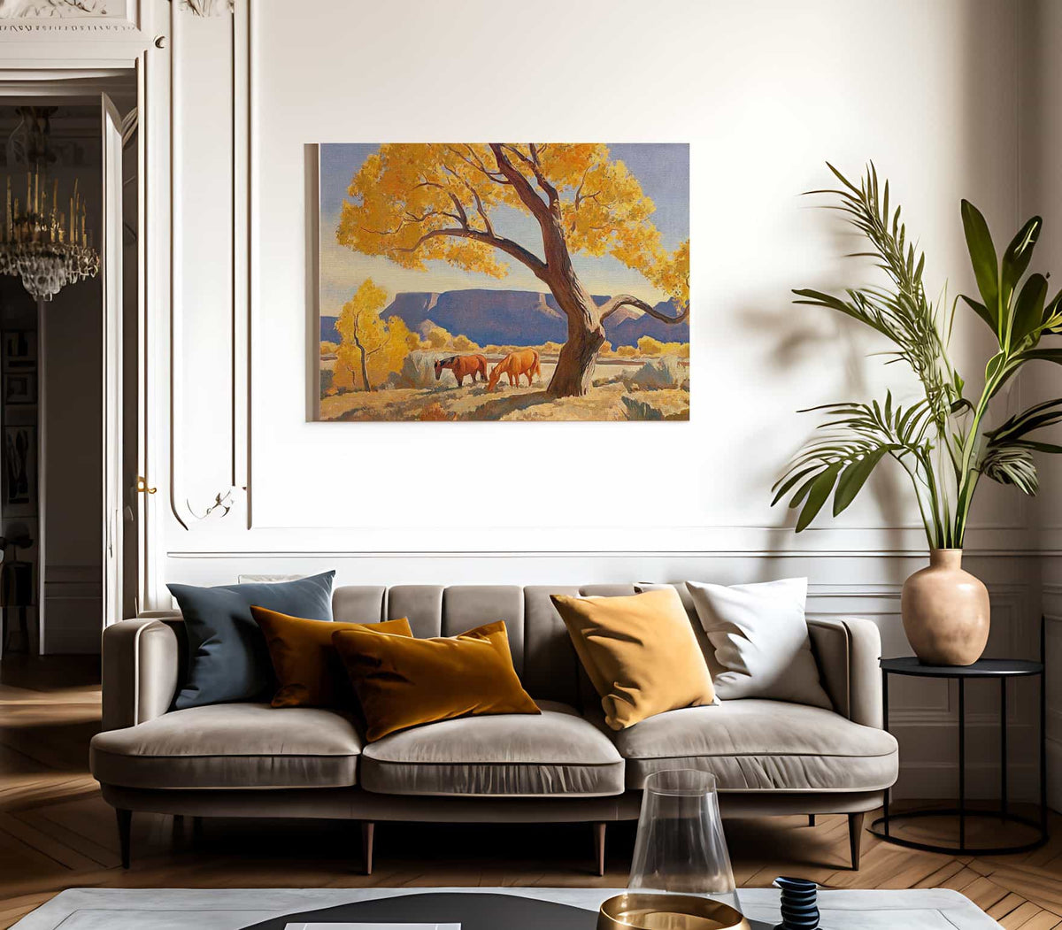 Peace In October By Maynard Dixon Fine Art Print