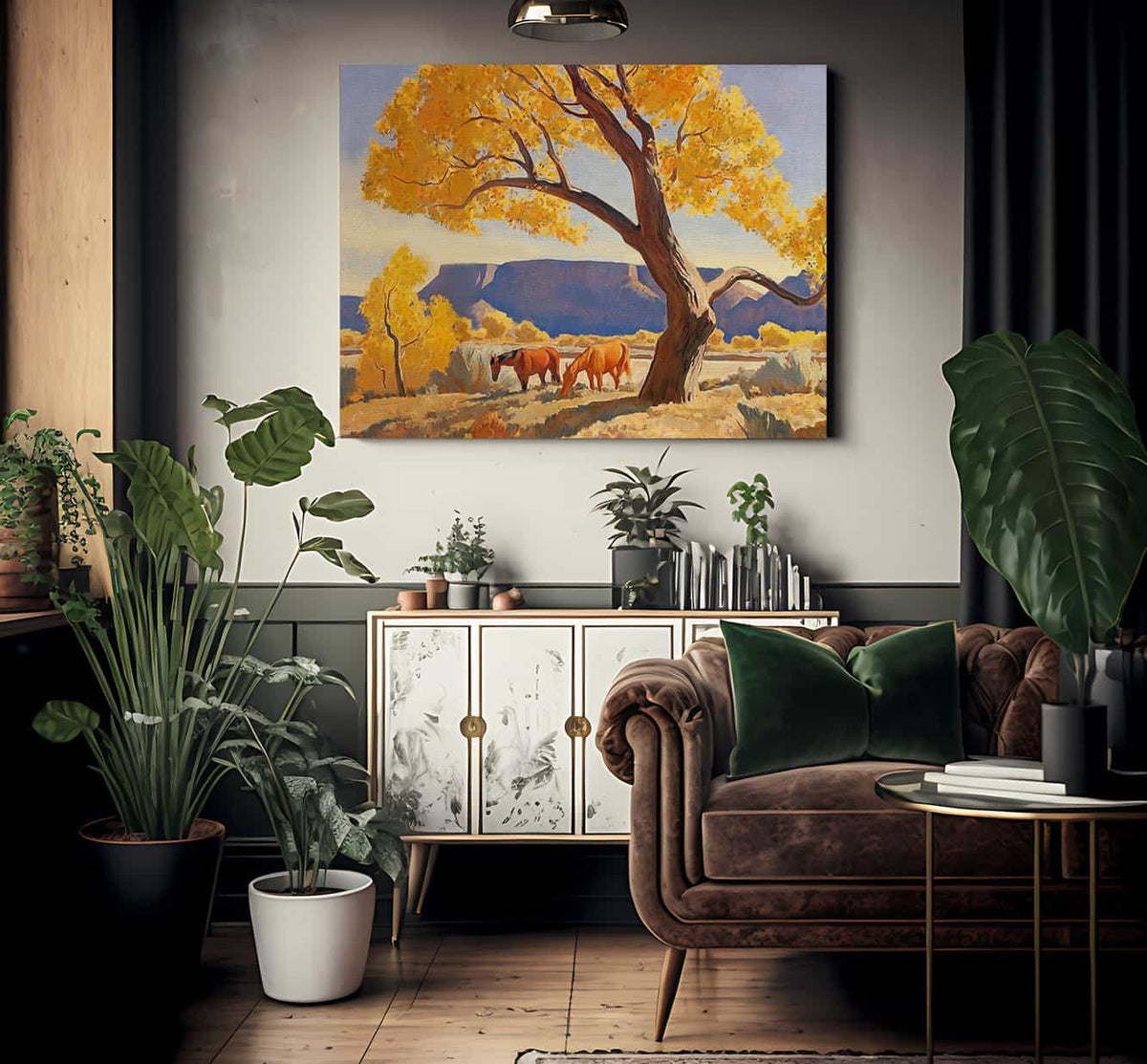 Peace In October By Maynard Dixon Fine Art Print