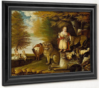Peaceable Kingdom 1832 By Edward Hicks Fine Art Print