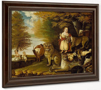 Peaceable Kingdom 1832 By Edward Hicks Fine Art Print