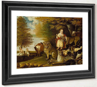 Peaceable Kingdom 1832 By Edward Hicks Fine Art Print