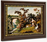 Peaceable Kingdom Of The Branch 1830 By Edward Hicks Fine Art Print