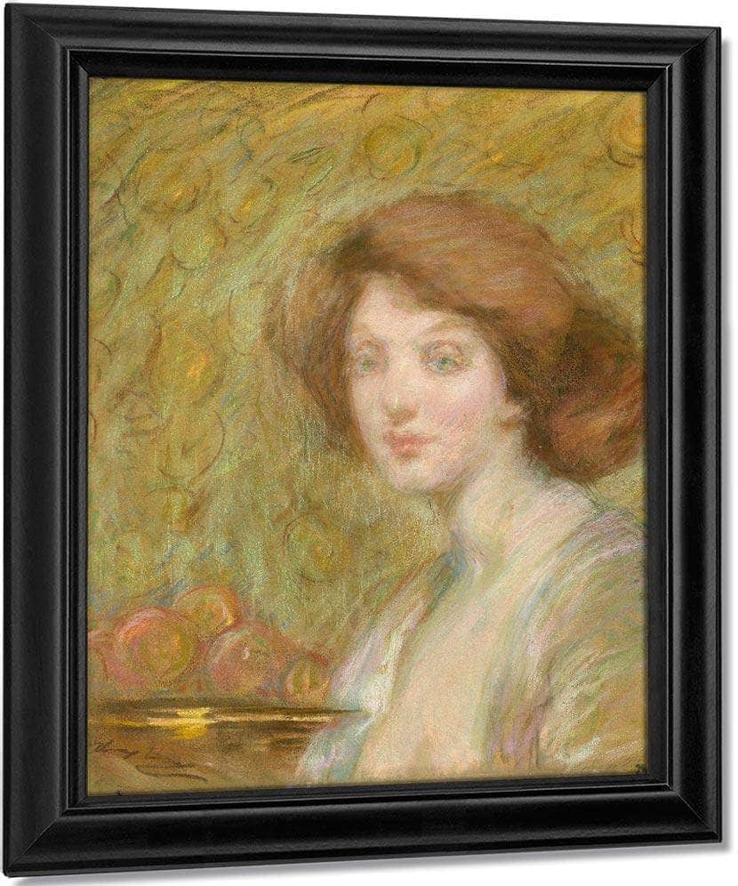 Peach Bloom By Alice Pike Barney Fine Art Print