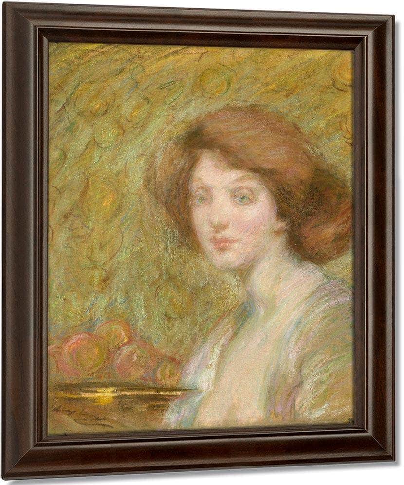 Peach Bloom By Alice Pike Barney Fine Art Print