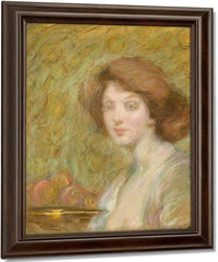 Peach Bloom By Alice Pike Barney Fine Art Print