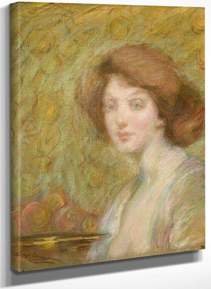 Peach Bloom By Alice Pike Barney Fine Art Print