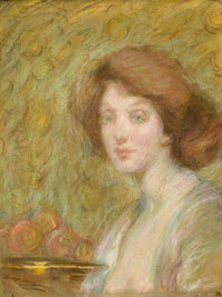 Peach Bloom By Alice Pike Barney Fine Art Print