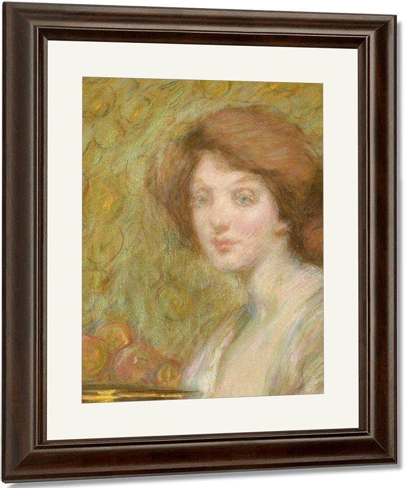 Peach Bloom By Alice Pike Barney Fine Art Print