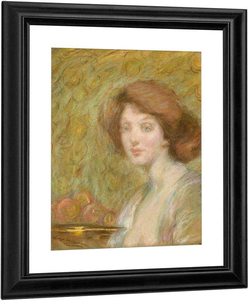 Peach Bloom By Alice Pike Barney Fine Art Print