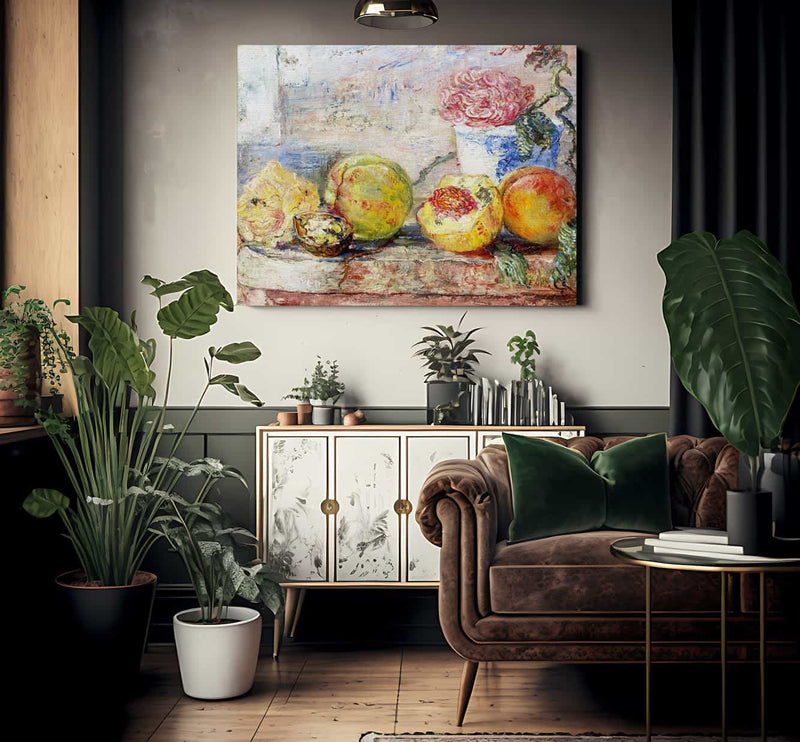 Peaches By James Ensor Fine Art Print