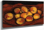Peaches On Red Cloth By Walt Kuhn Fine Art Print