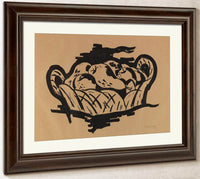 Pear In Basket By Marsden Hartley Fine Art Print