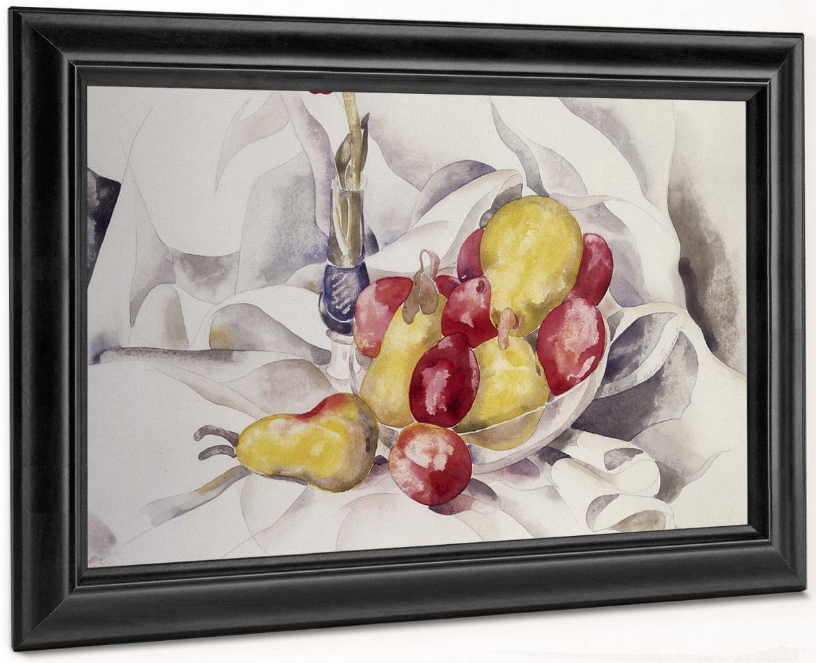 Pears And Plums, 1924 By Charles Demuth Fine Art Print