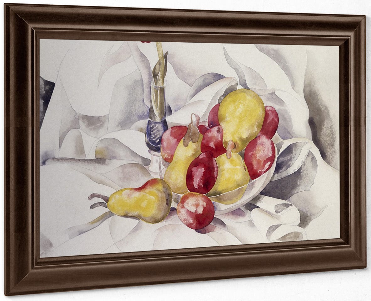 Pears And Plums, 1924 By Charles Demuth Fine Art Print