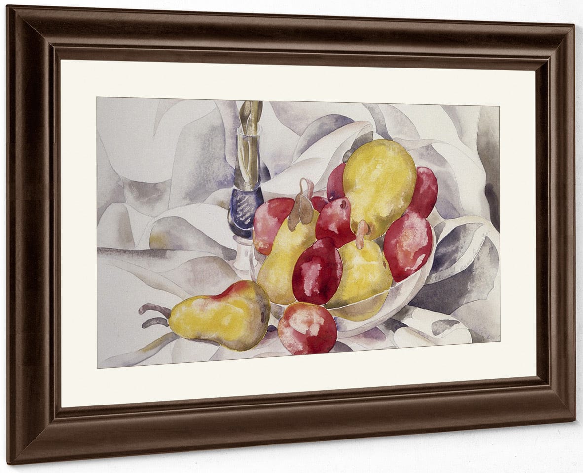 Pears And Plums, 1924 By Charles Demuth Fine Art Print
