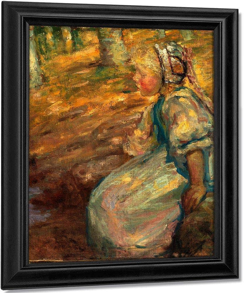 Peasant Girl By Alice Pike Barney Fine Art Print