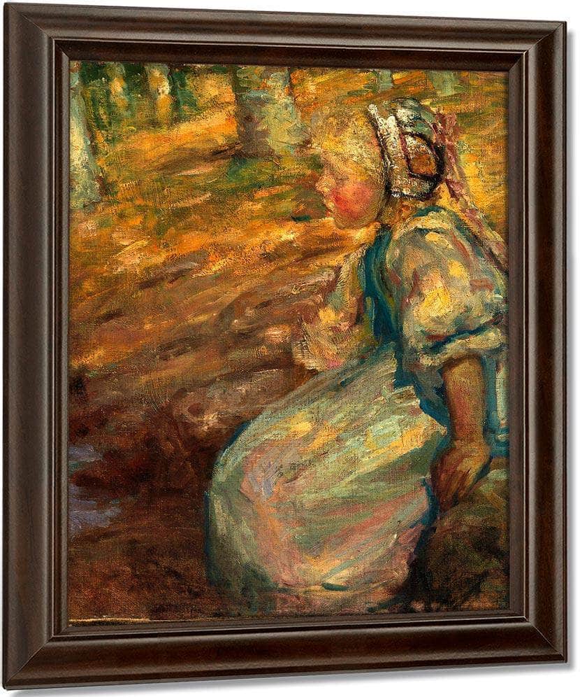 Peasant Girl By Alice Pike Barney Fine Art Print