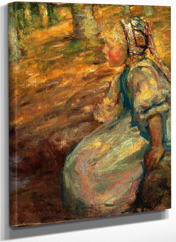 Peasant Girl By Alice Pike Barney Fine Art Print