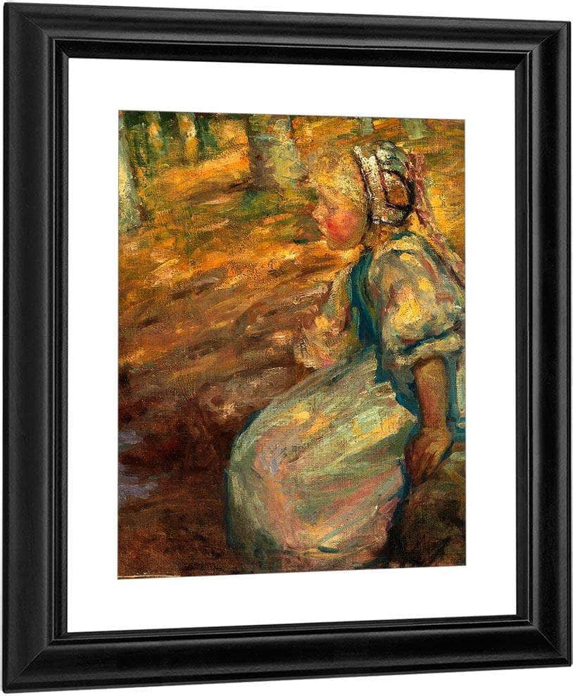 Peasant Girl By Alice Pike Barney Fine Art Print