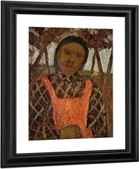 Peasant Girl With Pink Skirt By Paula Modersohn Becker Fine Art Print