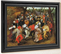 Peasant Wedding Dance 1607 By Pieter Bruegel Fine Art Print