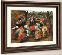 Peasant Wedding Dance 1607 By Pieter Bruegel Fine Art Print