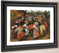 Peasant Wedding Dance 1607 By Pieter Bruegel Fine Art Print