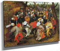 Peasant Wedding Dance 1607 By Pieter Bruegel Fine Art Print