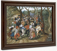 Peasant Wedding Dance 2 By Pieter Brueghel Ii Fine Art Print