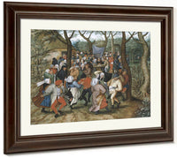 Peasant Wedding Dance 2 By Pieter Brueghel Ii Fine Art Print