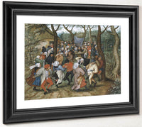 Peasant Wedding Dance 2 By Pieter Brueghel Ii Fine Art Print
