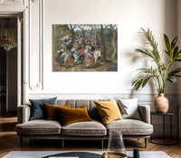 Peasant Wedding Dance 2 By Pieter Brueghel Ii Fine Art Print