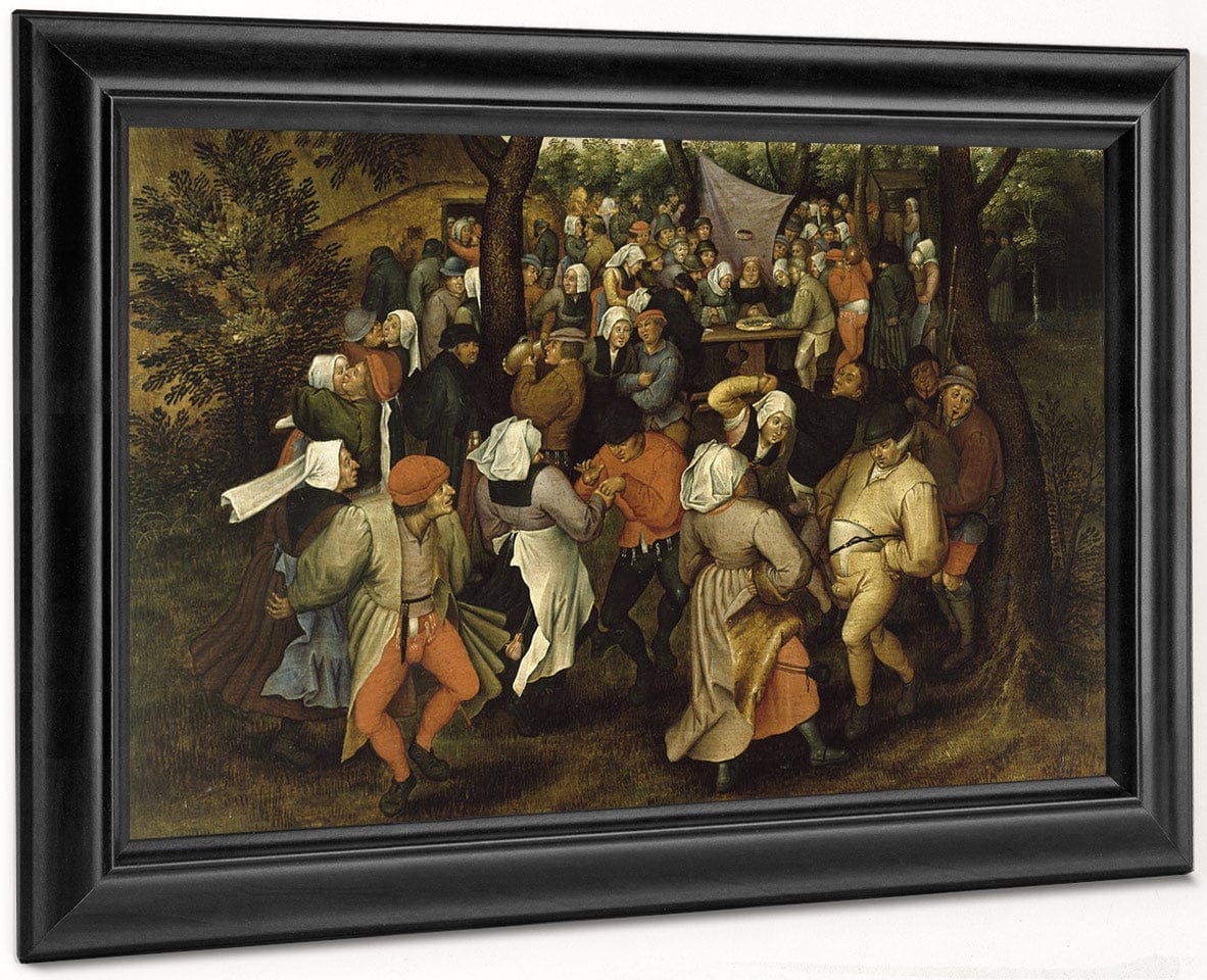 Peasant Wedding Dance By Pieter Brueghel Ii Fine Art Print