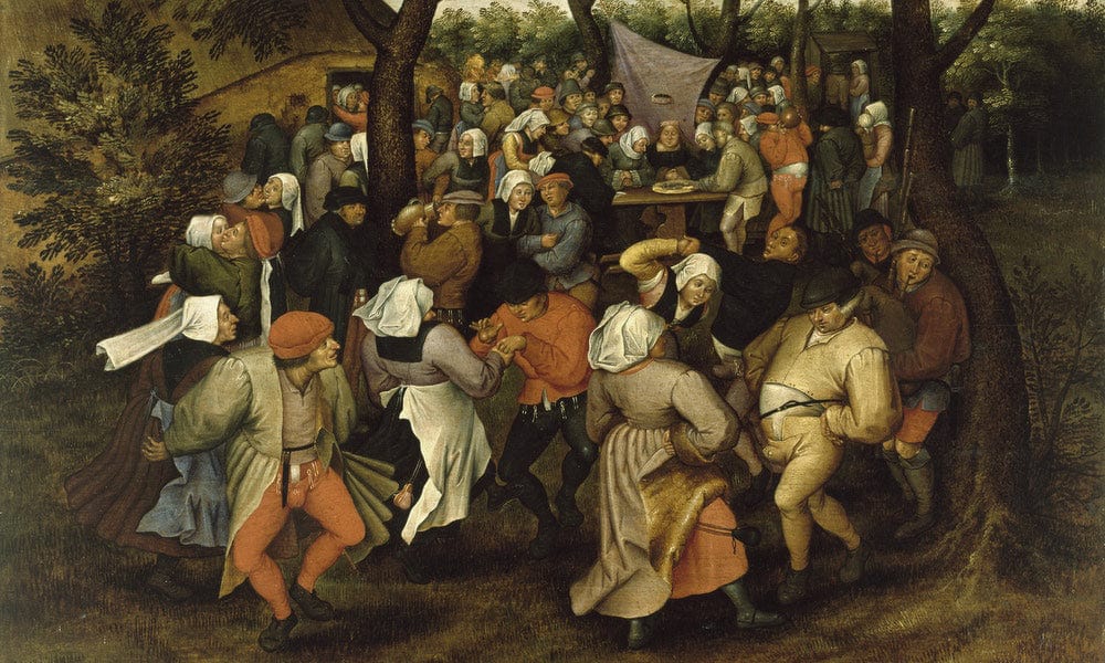 Peasant Wedding Dance By Pieter Brueghel Ii Fine Art Print