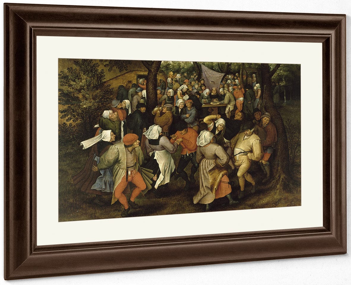 Peasant Wedding Dance By Pieter Brueghel Ii Fine Art Print
