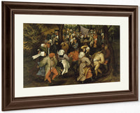 Peasant Wedding Dance By Pieter Brueghel Ii Fine Art Print