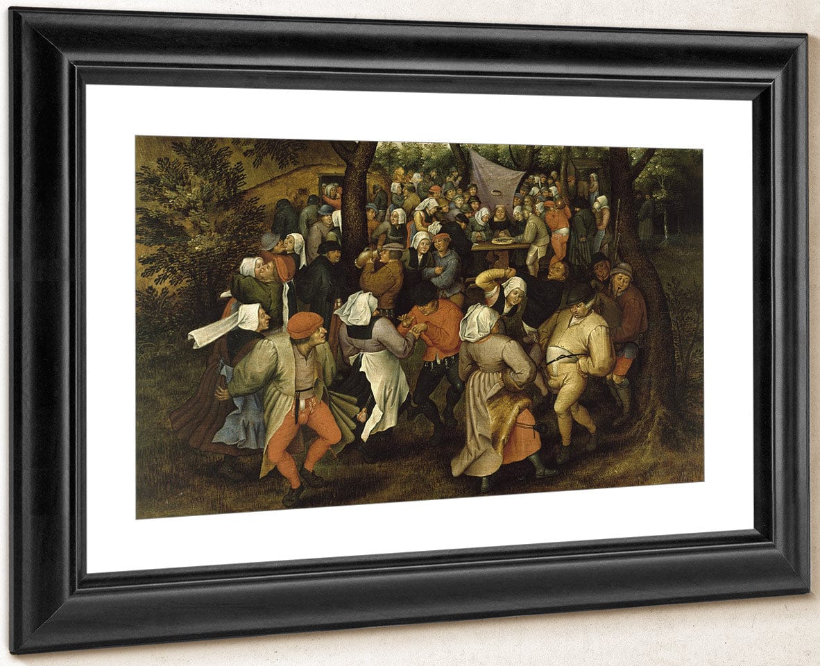 Peasant Wedding Dance By Pieter Brueghel Ii Fine Art Print